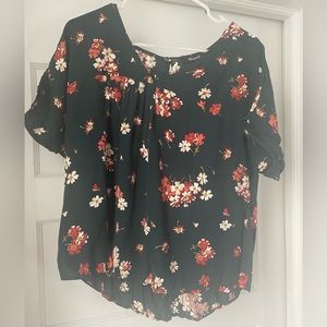 Madewell floral top